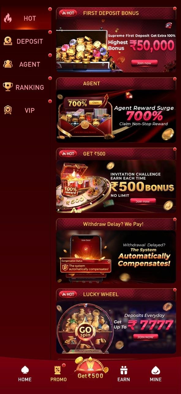 777IN Game Apk Interface - Spin Slots, Win Coins & Daily Bonuses